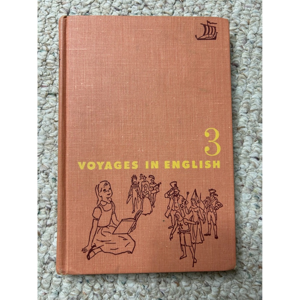 Voyages in English Grade 3 Textbook Vintage School‎ Book Education 1962